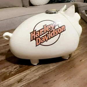 1984 VINTAGE & Rare Harley Davidson HD Motorcycles McCoy Cookie Jar "Harley Hog"